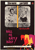 Who´s Got the Action? 1962 movie poster Dean Martin Lana Turner Daniel Mann Horses