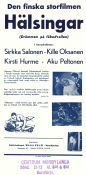 Unelma karjamajalla 1940 movie poster Sirkka Salonen Olga Tainio Kaarlo Oksanen Teuvo Tulio Finland