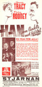 Boys Town 1938 movie poster Spencer Tracy Mickey Rooney Henry Hill Norman Taurog Ships and navy