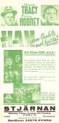 Boys Town 1938 movie poster Spencer Tracy Mickey Rooney Henry Hill Norman Taurog Ships and navy