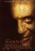 Hannibal 2001 movie poster Anthony Hopkins Julianne Moore Ridley Scott Find more: Hannibal Lecter