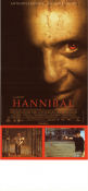 Hannibal 2001 movie poster Anthony Hopkins Julianne Moore Ridley Scott Find more: Hannibal Lecter