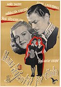 Hans majestät får vänta 1945 movie poster Aino Taube Sture Lagerwall Gustaf Edgren