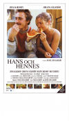 Hans och hennes 2001 movie poster Jonas Karlsson Johanna Sällström Ralph Carlsson Daniel Lind Lagerlöf Food and drink