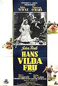 The Quiet Man 1952 movie poster John Wayne Maureen O´Hara Barry Fitzgerald John Ford