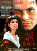 Hans vilda hjärta 1993 poster Christian Slater Marisa Tomei Rosie Perez Tony Bill