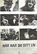 Här har du ditt liv 1966 movie poster Eddie Axberg Jan Troell