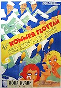 Här kommer flottan 1934 poster James Cagney Pat O´Brien