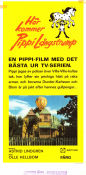 Pippi Goes on Board 1973 poster Inger Nilsson Olle Hellbom