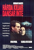 Hårda killar dansar inte 1987 poster Ryan O´Neal Isabella Rossellini Text: Norman Mailer