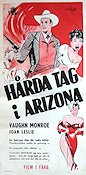 Toughest Man in Arizona 1953 movie poster Vaughn Monroe