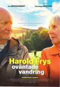 The Unlikely Pilgrimage of Harold Fry 2023 movie poster Jim Broadbent Penelope Wilton Earl Cave Hettie Macdonald