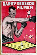 Harry Persson filmen För hemmet och flickan 1925 movie poster Harry Persson Weyler Hildebrand Fridolf Rhudin Boxing