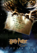 Harry Potter and the Sorcerer´s Stone 2001 movie poster Daniel Radcliffe Alan Rickman Chris Columbus Writer: J K Rowling