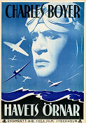 FP1 antwortet nicht 1937 movie poster Charles Boyer Planes Eric Rohman art