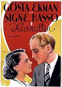 Häxnatten 1937 movie poster Gösta Ekman Signe Hasso