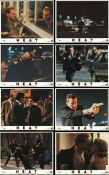 Heat 1995 lobbykort Al Pacino Val Kilmer Robert De Niro Jon Voight Michael Mann