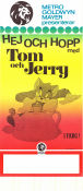 Tom and Jerry 1974 movie poster Tom and Jerry Mel Blanc Joseph Barbera Animation From TV