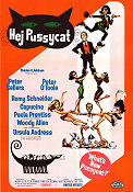 What´s New Pussycat 1965 movie poster Peter Sellers Peter O´Toole Romy Schneider Woody Allen Clive Donner Poster artwork: Frank Frazetta