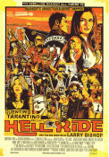 Hell Ride 2008 poster Dennis Hopper Michael Madsen Julia Jones David Carradine Larry Bishop Motorcycles