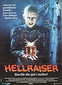 Hellraiser 1987 movie poster Andrew Robinson Clive Barker Cult movies