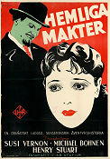 Die geheime Macht 1928 movie poster Michael Bohnen Suzy Vernon Erich Waschneck