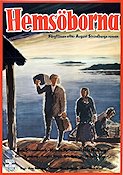 Hemsöborna 1955 movie poster Erik Strandmark Hjördis Petterson Nils Hallberg Arne Mattsson Writer: August Strindberg Skärgård