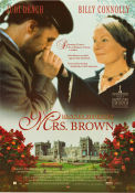 Mrs Brown 1997 movie poster Judi Dench Billy Connolly Geoffrey Palmer John Madden