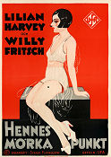 Hennes mörka punkt 1929 poster Willy Fritsch Lilian Harvey Johannes Guter