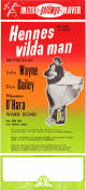 Hennes vilda man 1957 poster John Wayne Maureen O´Hara Dan Dailey John Ford Flyg