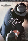 Henry and June 1990 poster Fred Ward Uma Thurman Kevin Spacey Philip Kaufman Romantik