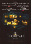 Hereditary 2018 movie poster Alex Wolff Gabriel Byrne Toni Collette Ari Aster