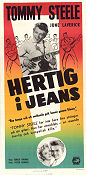 The Duke Wore Jeans 1958 movie poster Tommy Steele June Laverick Gerald Thomas Rock and pop