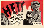 Hets 1944 poster Alf Kjellin Stig Järrel Mai Zetterling Alf Sjöberg Text: Ingmar Bergman Skola