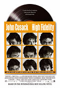 High Fidelity 1999 movie poster John Cusack Jack Black Lisa Bonet Stephen Frears