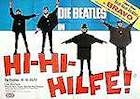 Help! 1965 movie poster Beatles John Lennon Paul McCartney George Harrison Richard Lester Rock and pop Musicals
