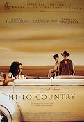 Hi-Lo Country 1998 poster Woody Harrelson Billy Crudup Patricia Arquette Stephen Frears Bilar och racing