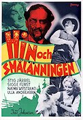 Hin och Smålänningen 1949 poster Stig Järrel Sigge Fürst Naima Wifstrand Ulla Andreasson Ivar Johansson Eric Rohman art Religion