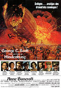 Hindenburg 1976 movie poster George C Scott Anne Bancroft Robert Wise Planes