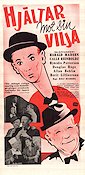 Hjältar mot sin vilja 1948 movie poster Harald Madsen Fy og Bi Carl Reinholdz Calle Reinholdz Rolf Husberg Circus