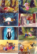 Az erd? kapitanya 1987 lobby card set Attila Dargay Animation Country: Hungary