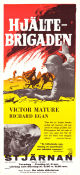 The Glory Brigade 1953 movie poster Victor Mature Alexander Scourby Lee Marvin Robert D Webb
