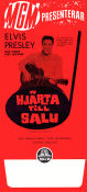 Hjärta till salu 1963 poster Elvis Presley Joan O´Brien Norman Taurog