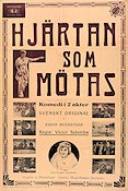 Hjärtan som mötas 1914 movie poster Karin Molander Victor Sjöström