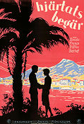 L´ile d´amour 1929 movie poster Claude France Pierre Batcheff Berthe Dagmar
