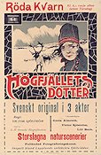 Högfjällets dotter 1914 movie poster Greta Almroth Victor Sjöström