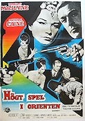 Högt spel i orienten 1967 poster Shirley MacLaine Michael Caine Agenter