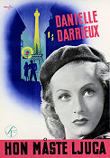 Abus de confiance 1938 movie poster Danielle Darrieux Charles Vanel Henri Decoin