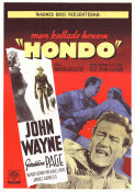 Hondo 1953 movie poster John Wayne Geraldine Page Ward Bond John Farrow