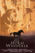 The Horse Whisperer 1998 movie poster Kristin Scott Thomas Sam Neill Robert Redford Horses